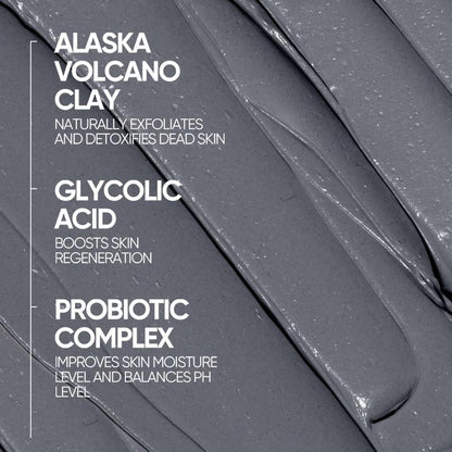 Alaska Volcano Pore Clay Mask